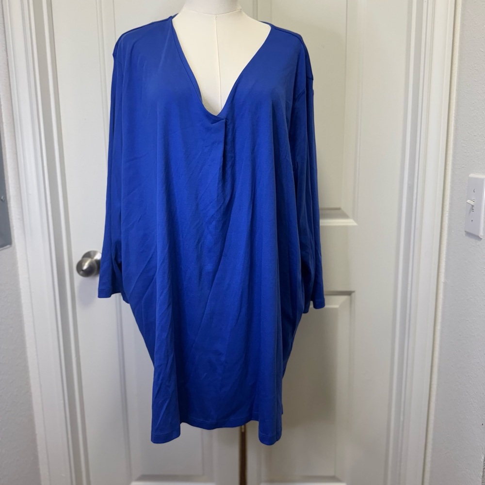 Lands' End Classic Blue Top - Picture 5 of 7